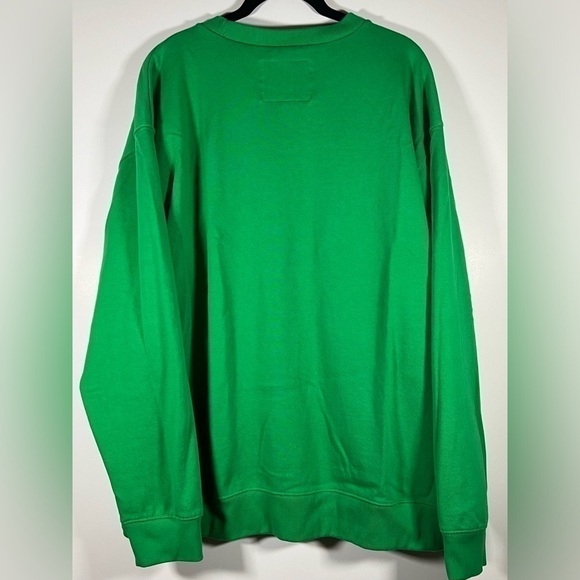 Vintage Lucky Brand green sweatshirt "always fits never shrinks" sz XL retro - Picture 2 of 7